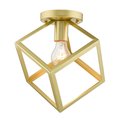 Golden Lighting Cassio Flush Mount, Olympic Gold 2086-FM OG